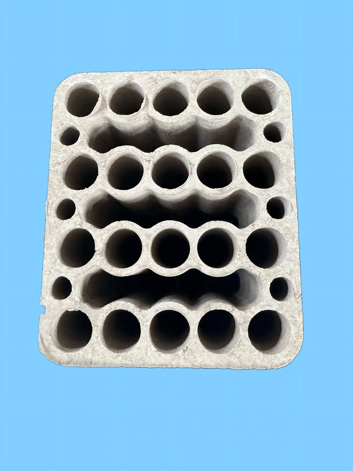 D20*20F*180H Molded Firework Tube - 20 Shot Mortar Tubes (156x131x180mm)