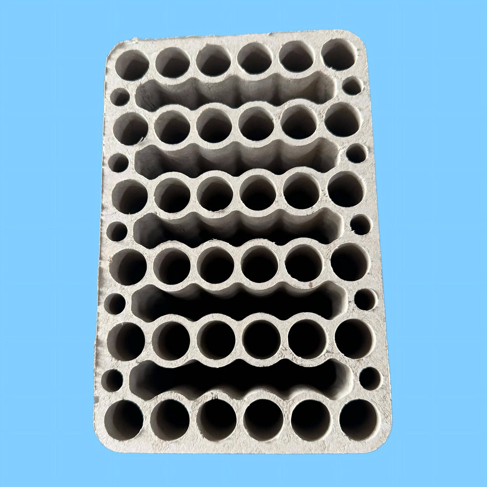 D20*36F*180H molded firework tube block, as shipped to importers
