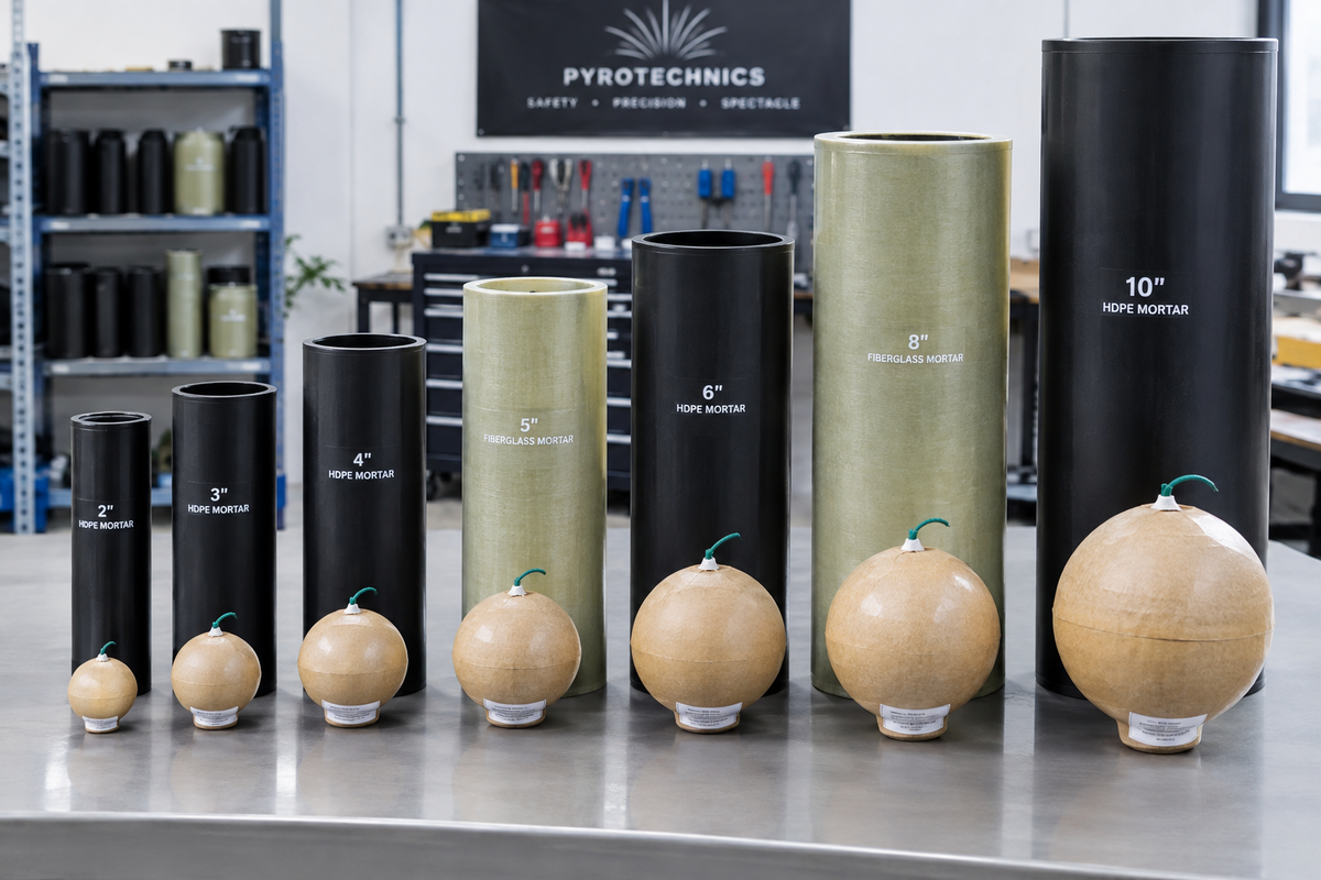How to Choose the Right Mortar Tube Diameter for Display Shells